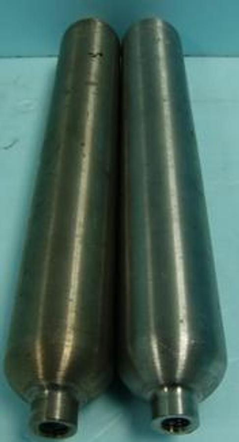 Used QTY. 2. WHITEY SAMPLE CYLINDER 500 ML PRESSURE BOMB 333.