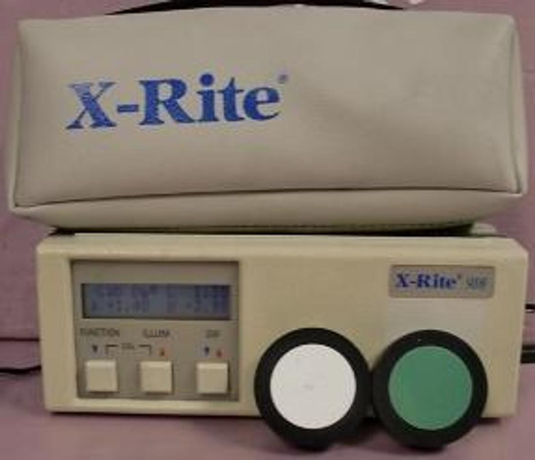 Used X-RITE 918 TRISTIMULUS REFLECTION COLORIMETER