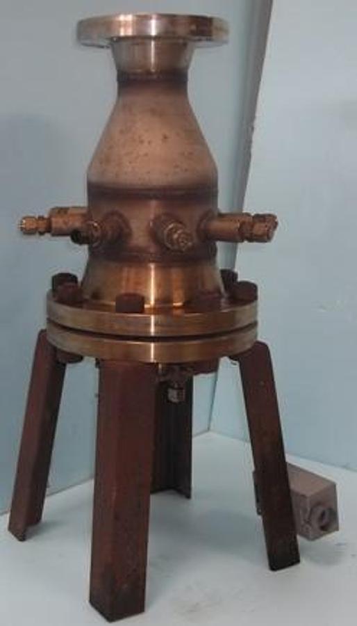 Used QTY. 1. KANZEN TETSU REACTOR WITH STAND CR. 6" X