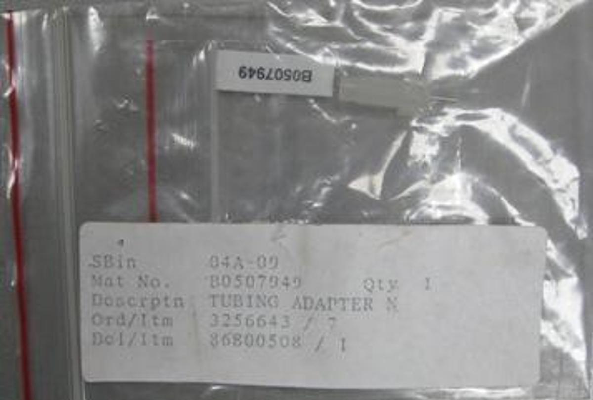 Used PERKIN ELMER TUBING ADAPTER N