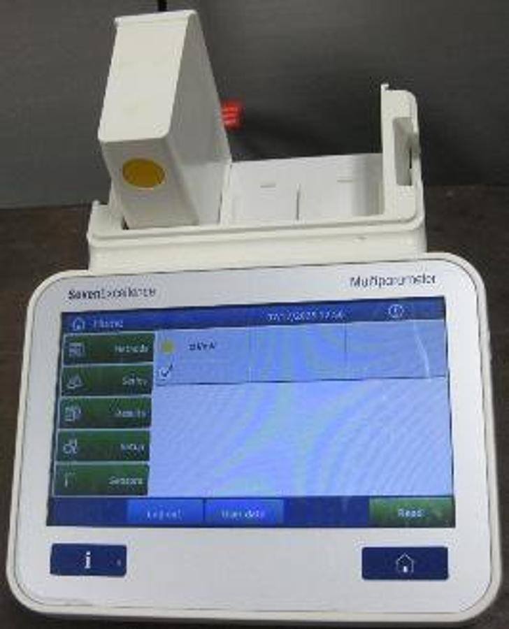 Used QTY. 1. METTLER TOLEDO SEVEN EXCELLENCE MULTI PARAMETER