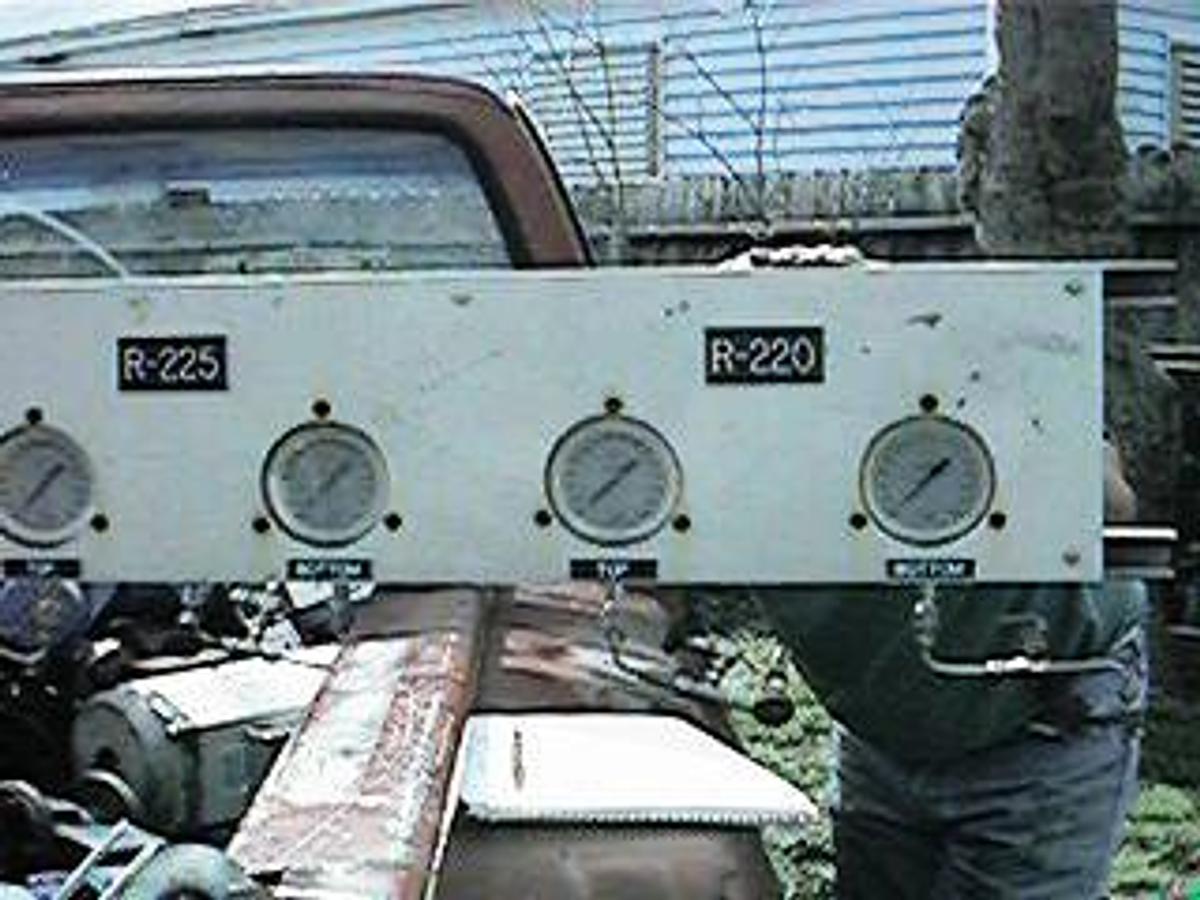 Used QTY. 1. GAUGE PANEL BOARD