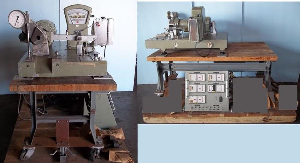 Used C.W. CWB BRABENDER INSTRUMENTS INC. PLASTICORDER TYPE PL-V300