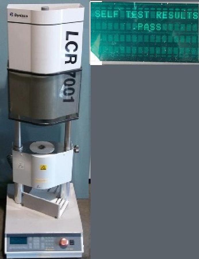 Used DYNISCO POLYMER TEST LCR 7001 M/N: D710-1-S-010-1.4