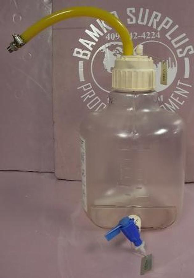 Used 10 LITER NALGENE BOTTLE (V-260) (CAR BOY) W/ NALGENE QUICK-ACTION SPIGOT (HV-261).