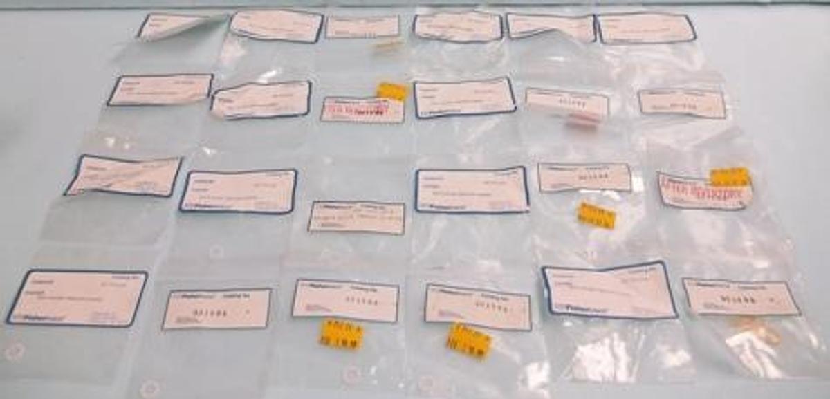 Used QTY. 24. FISHERBRAND KS13 301004 TEFLON RING CAT. NO.: 09-753-23A.