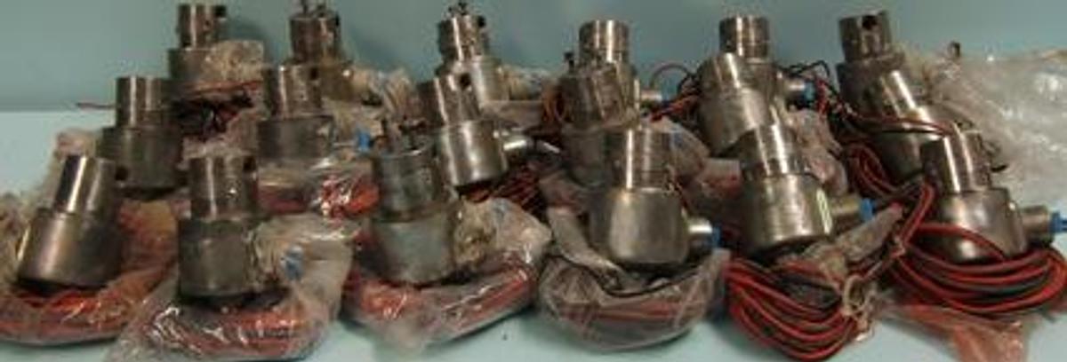 Used QTY. 18. AUTOMATIC VALVE CORP. SOLENOID VALVE COIL NO. 17122-059-DEL 125/VDC 16/W CRN 005257.56 DATE YP MOD. U02031FBBR-DEL PSIG.150 VARIOUS SERIAL NOS. 66002 THROUGH 66032.
