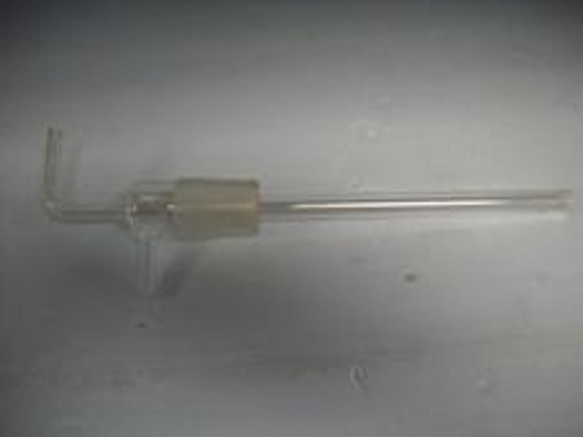 Used QTY. 1. SPECIAL GLASS TYPE OF FITTING 40/50 11" STEM.