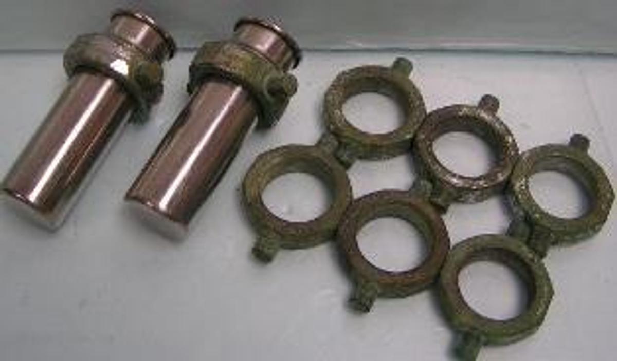 Used INTERNATIONAL STAINLESS CENTRIFUGE CUPS CAT NO: 320