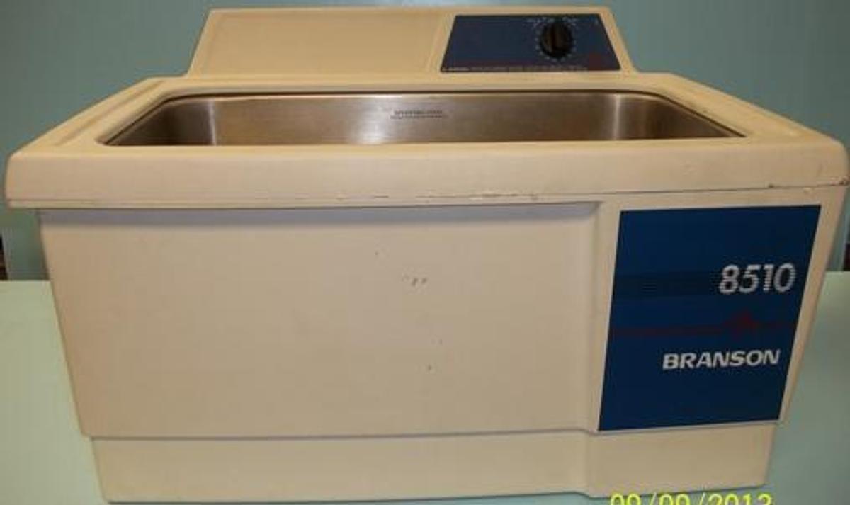 Used BRANSON 8510 SONICATOR ULTRASONIC BATH. MODEL: 8510R-MT