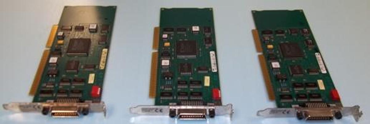 Used QTY. 1. HEWLETT PACKARD HP-IB COMPUTER INTERFACE CARDS E2071 / 82341 HP 94V-0 REV. A. E2073-66501.