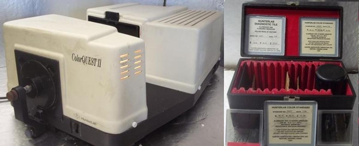 Used QTY. 1. HUNTER LAB COLORQUEST II