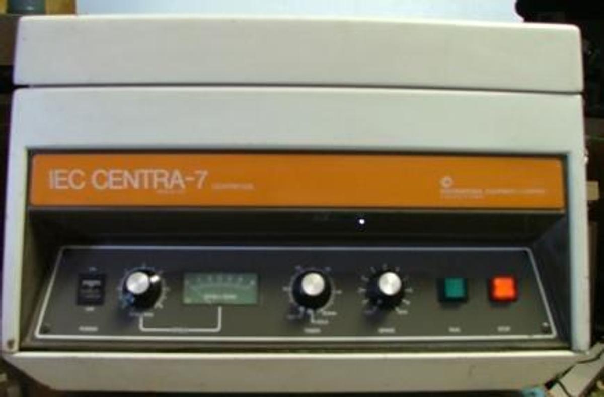 Used IEC INTERNATIONAL EQUIPMENT CO. CENTRA-7 CENTRIFUGE