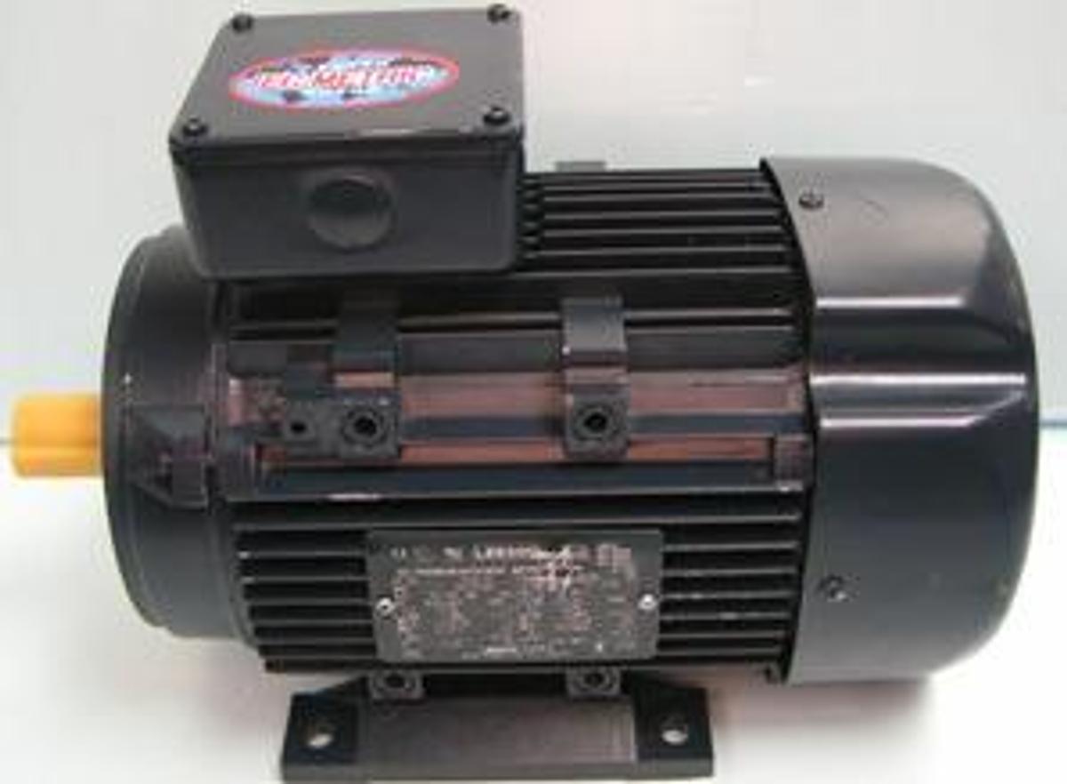 Used LEESON IEC PREMIUM EFFICIENT METRIC MOTOR
