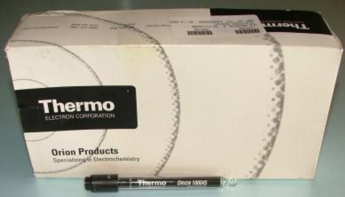 Used QTY. 2. THERMO SCIENTIFIC ORION SODIUM ELECTRODE 1000U5 SODIUM HALF CELL 1SE LENGTH 5 Â½ DIAMETER 1/2 ".