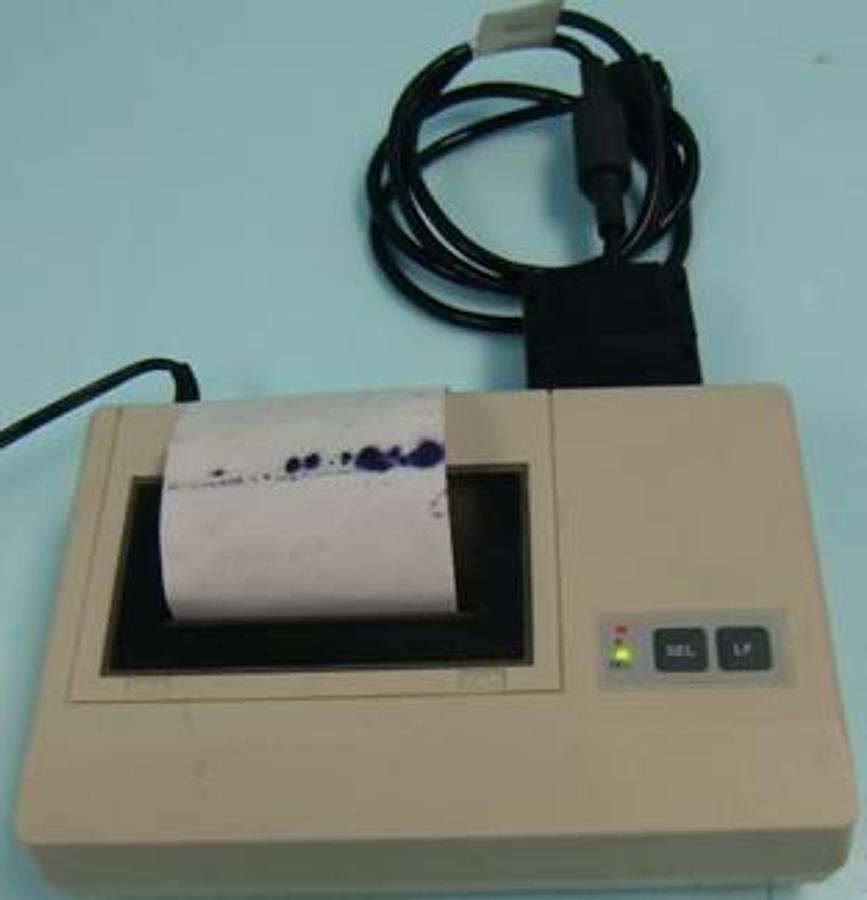 Used SCHOTT-GERATE G.E. PRINTER INTERFACE: USED WITH SCHOTT SYSTEM RS-232C MODEL NO. U-1124S DC-9V 1000 MA SRN. GE06011680000005 WITH 1. GLOBTEK