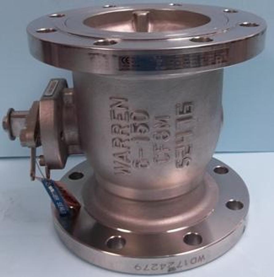 Used QTY. 1. WARREN 6" 150 CF8M S2476 SIZE: 6 CLASS: 150 FIG: 5156FS BODY: CF8M STEM: 17-4PH BALL F316 BALL: F316 SEAT: RTFE SEALS: HNBR/GR 275 PSI @ -20 DEG. F. MIN 211 PSI @ 320 DEG. F. MAX