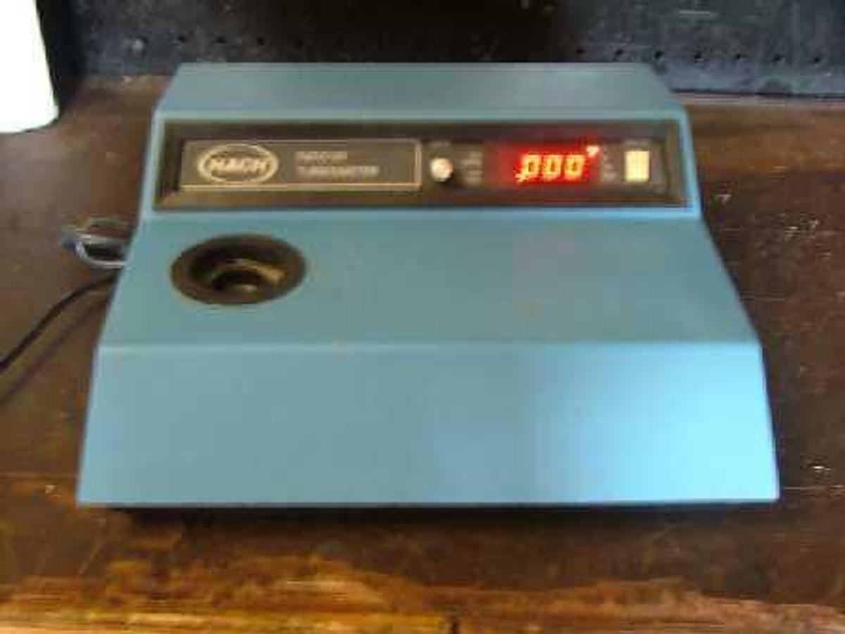 Used HACH RATIO/XR TURBIDMETER P/N 43900-00