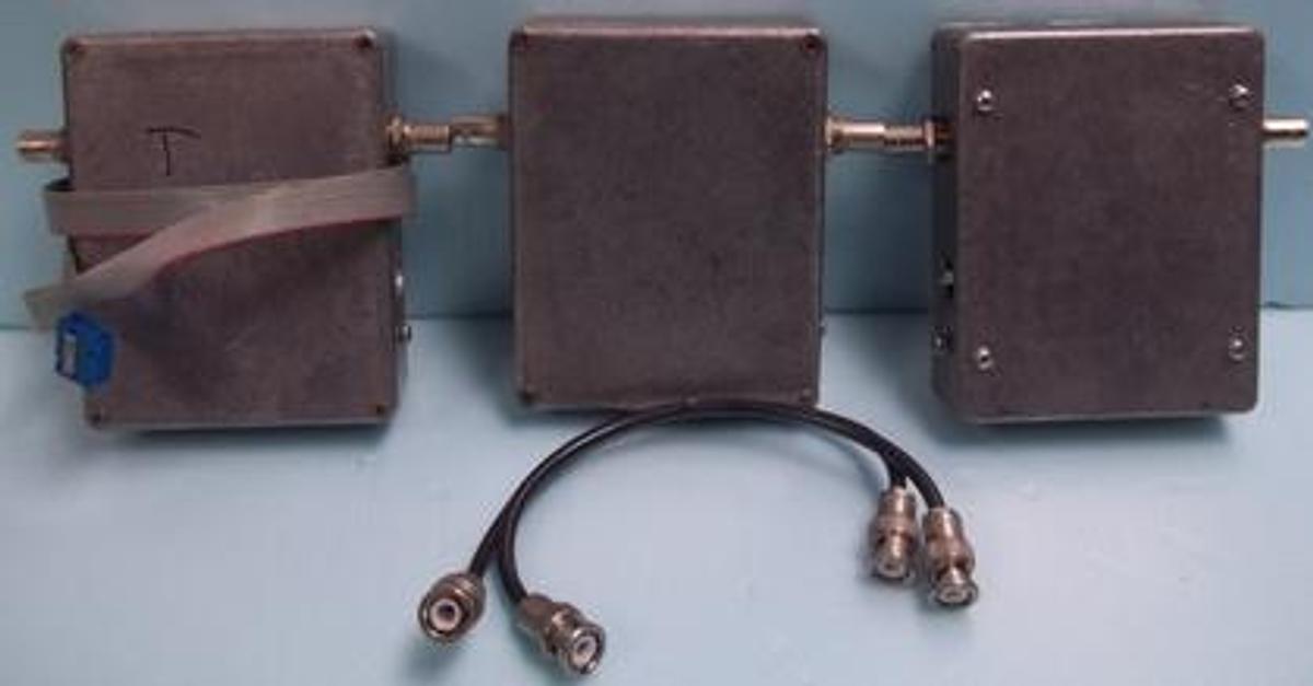Used SIEVERS CABLE FILTER BOX 4 ½" X 3 ½" X 1 ½" .