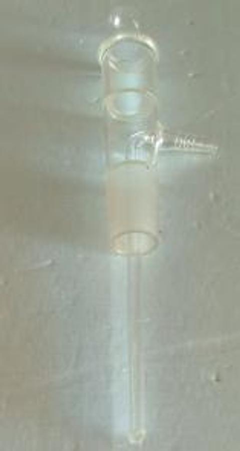Used QTY. 1. SPECIAL GLASS APPARRATUS VACUUM STOPPER.