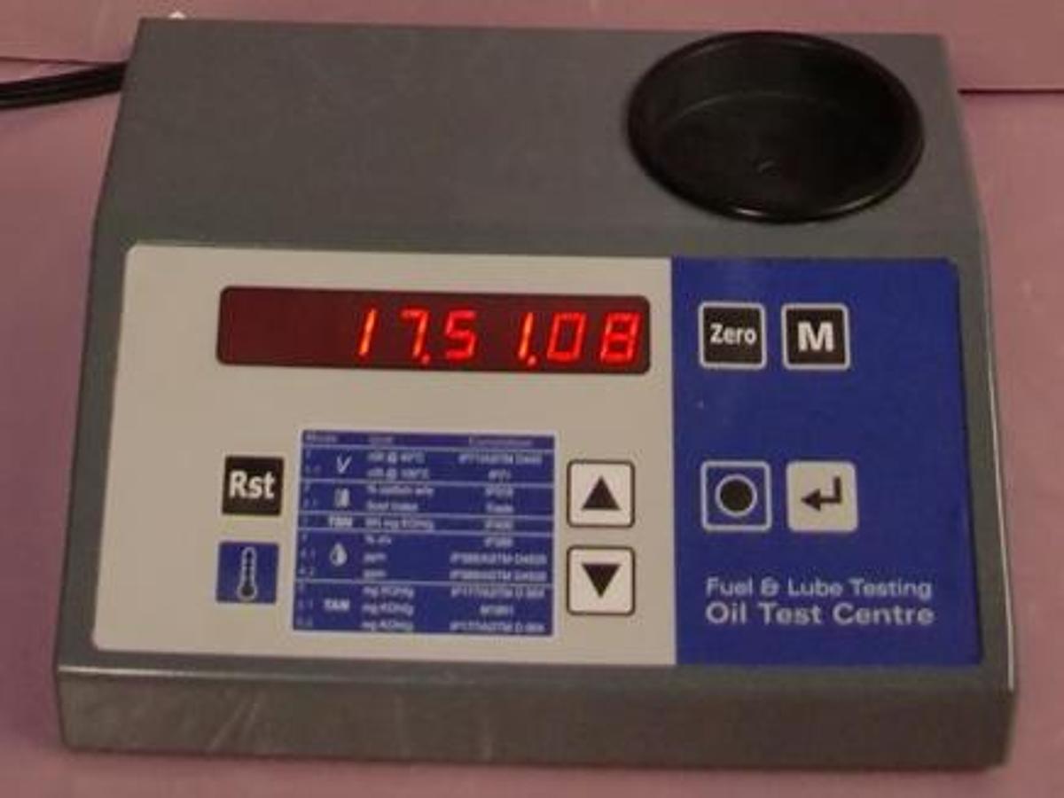 Used QTY. 1. KITTIWAKE FUEL AND LUBE TESTING OIL CENTER MODEL AS-K1-601