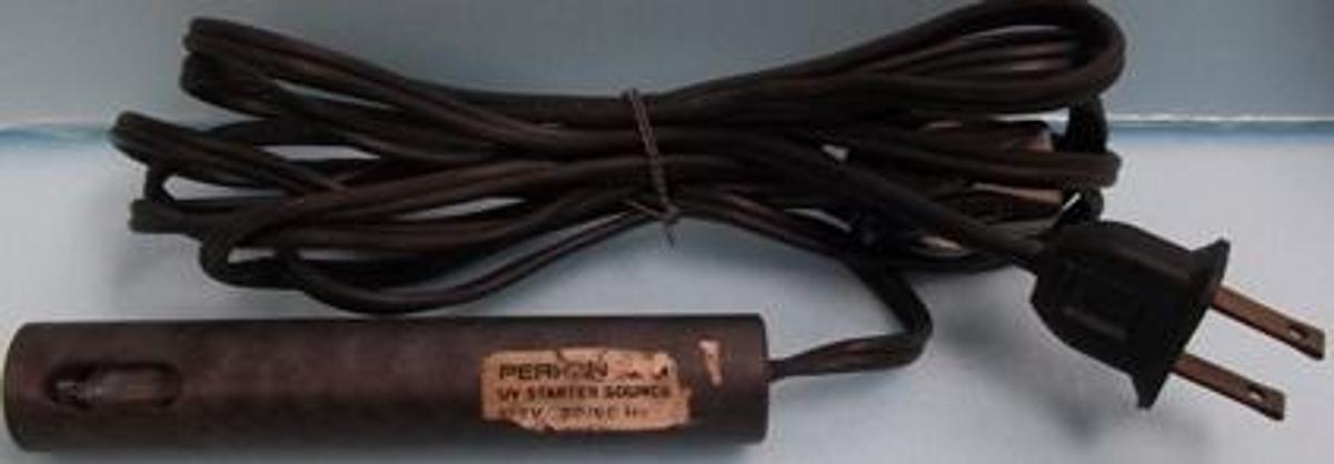 Used QTY. 1. PERKIN ELMER UV STARTER SOURCE