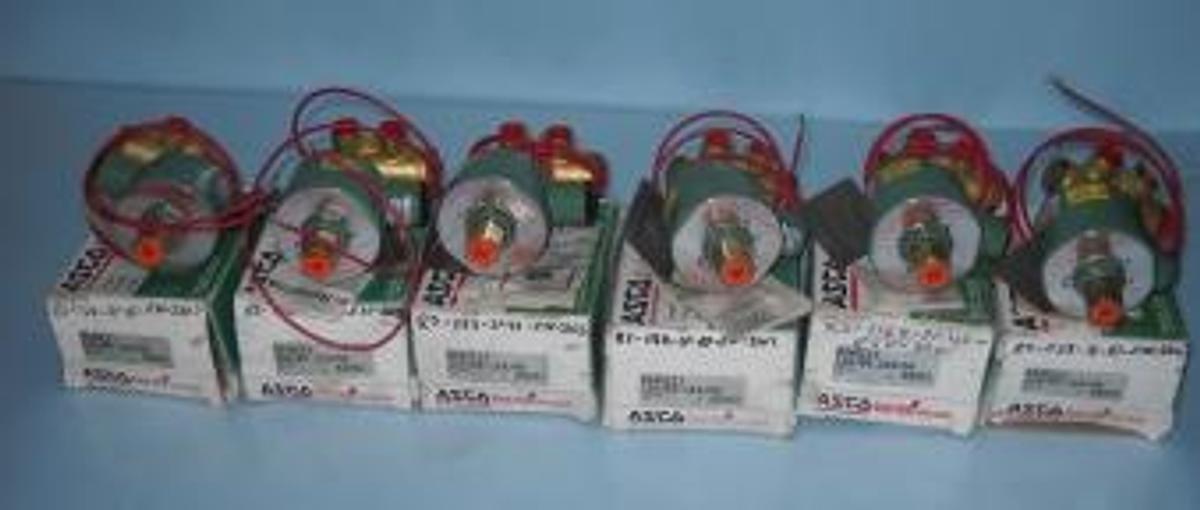 Used QTY. 7. ASCO REDHAT VALVES 8345E11 120/60
