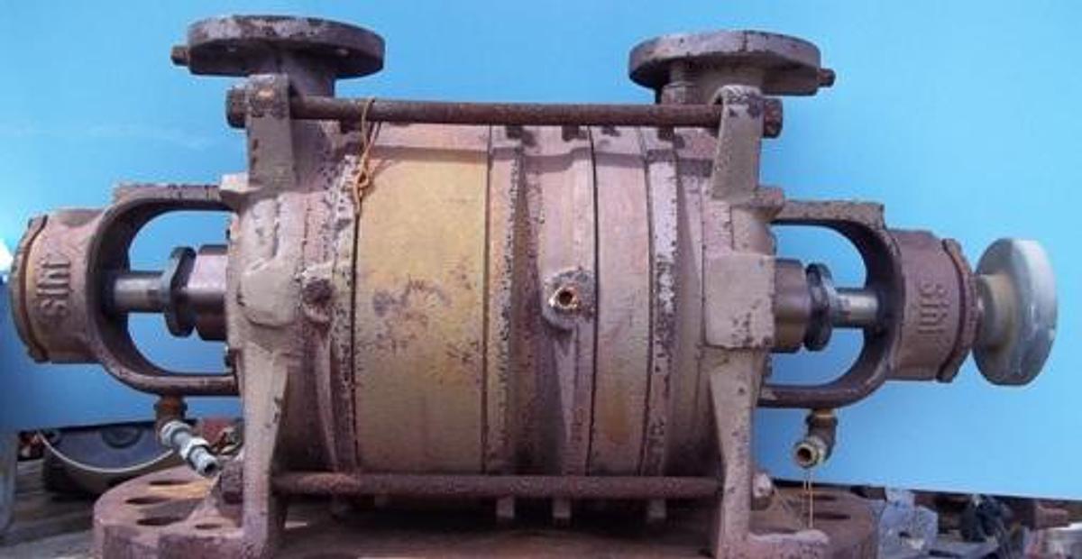 Used QTY. 1. SIHI VACUUM PUMP MODEL LPHB3708 BN 00101012
