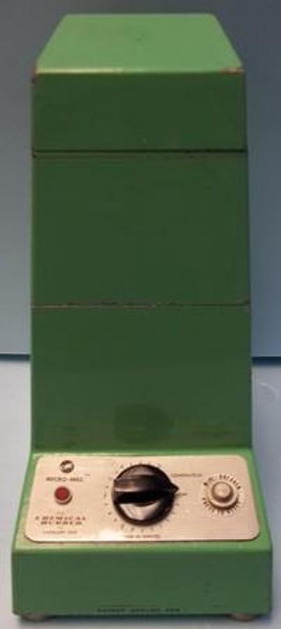 Used QTY. 1. THE CHEMICAL RUBBER CO. CRC MICRO-MILL /GRINDER. %).