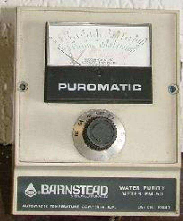 Used QTY. 1. BARNSTEAD WATER PURITY METER PM-50