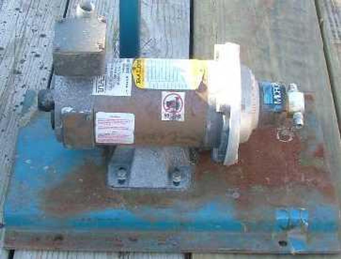 Used QTY. 1. MICRO PUMP DRIVEN BY BALDOR Â¼ HP