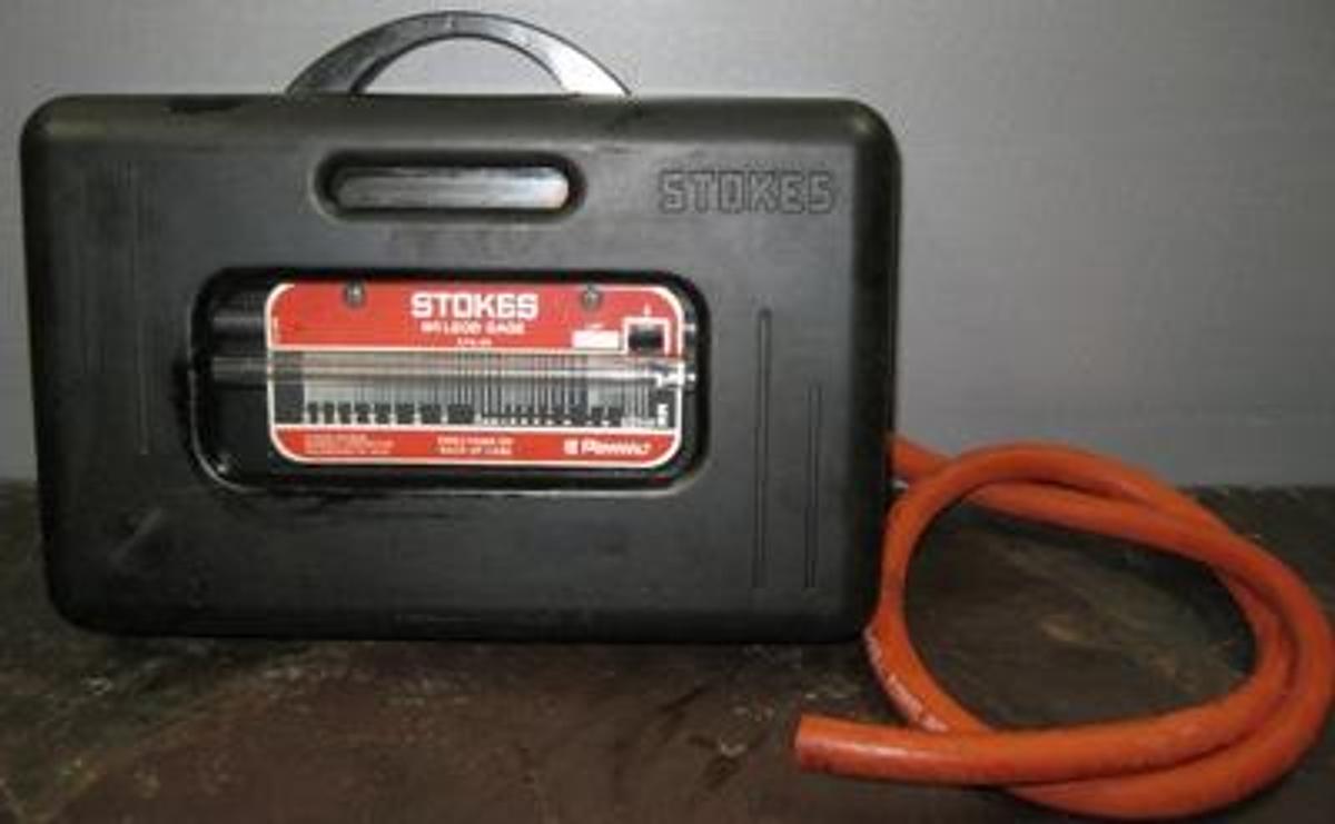 Used QTY. 1. PENNWALT CORPORATION PORTABLE STOKES MCLEOD GAGE