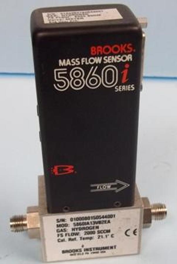 Used QTY. 1. BROOKS MASS FLOW CONTROLLER 5860 I SERIES