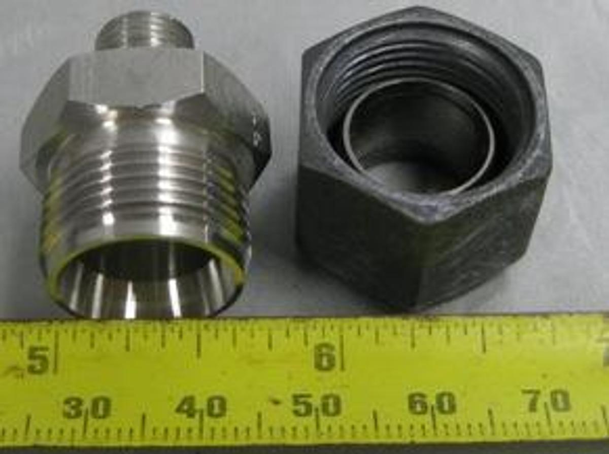 Used QTY. 1. PARKER 3/8 TUBE X ¼ MNPT