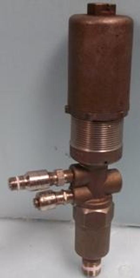 Used QTY. 1. AXELSON PRESSURE RELIEF VALVE ASSY. M 101133705