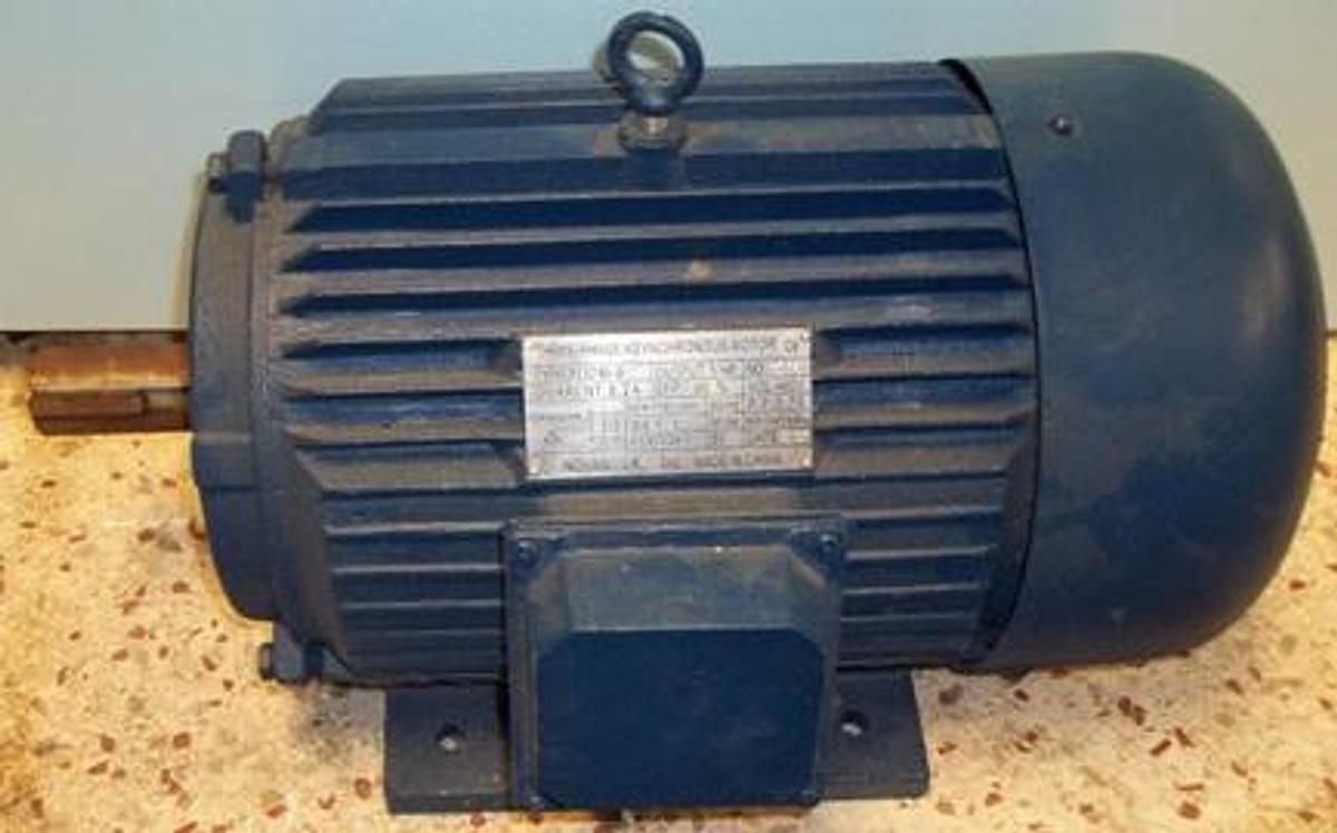 Used QTY. 1. NOVANITEK INC THREE PHASE ASYNCHRONOUS MOTOR TYPE: Y132M1-6 OUTPUT: 5HP #1016 CURRENT 8.2A EFF 80% VOL 460V RPM 1140 R/MIN 60HZ PF 0.76 INS: C:F IP: 54 WEIGHT 68KG IEC60034-1 S1 DATE: 10.07.