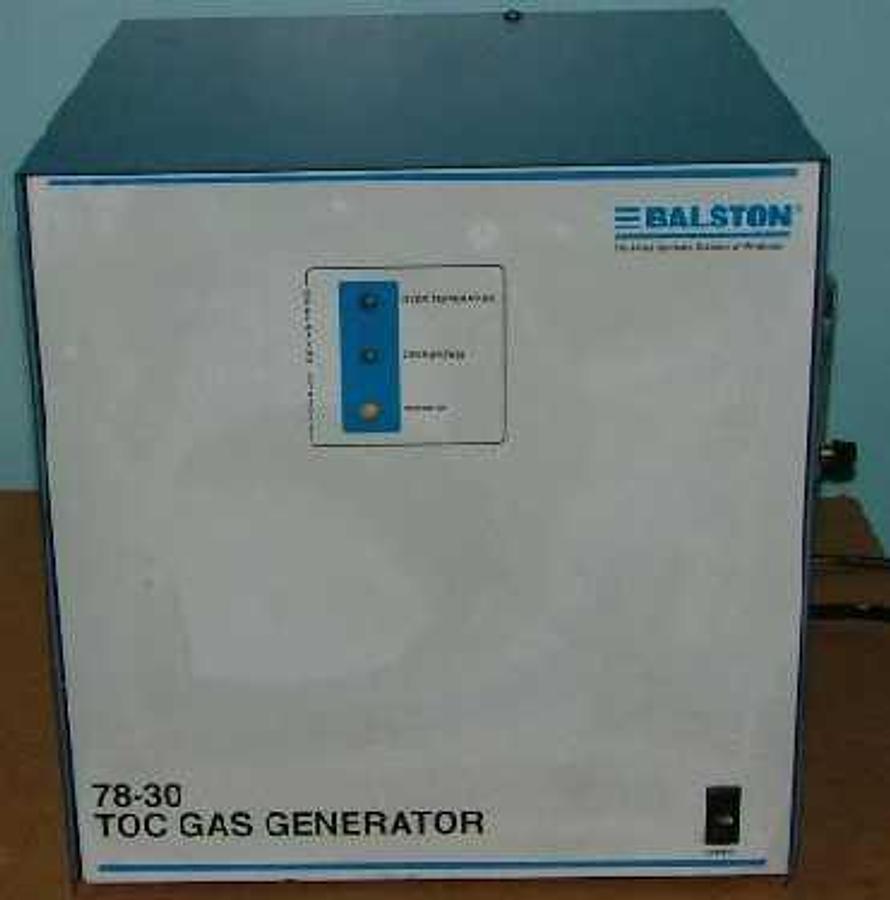 Used BALSTON 78-30 TOC GAS GENERATOR