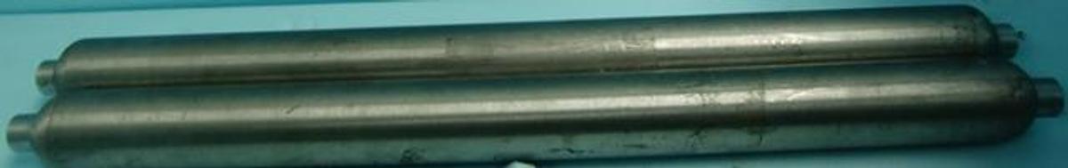 Used WHITEY SAMPLE CYLINDER 500 ML PRESSURE BOMB D.O.T-3A5000 316L-50DF4-500.