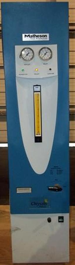 Used CHRYSALIS GAS GENERATOR BY MATHESON NITROGEN GENERATOR MODEL# NUHP-2000A