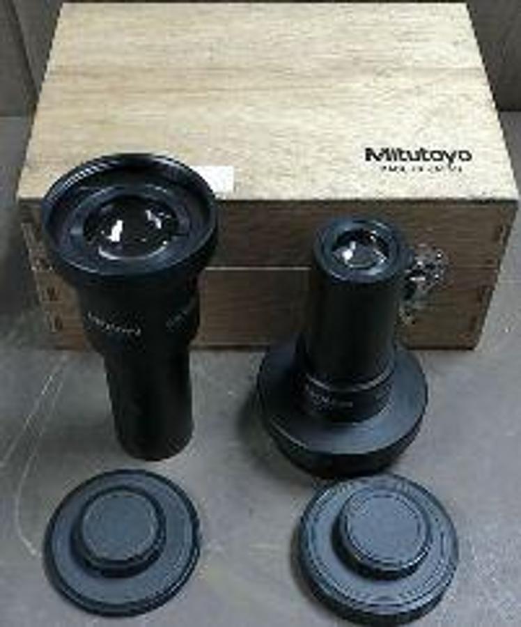Used MITUTOYO 50 X PROJECTION LENS SET