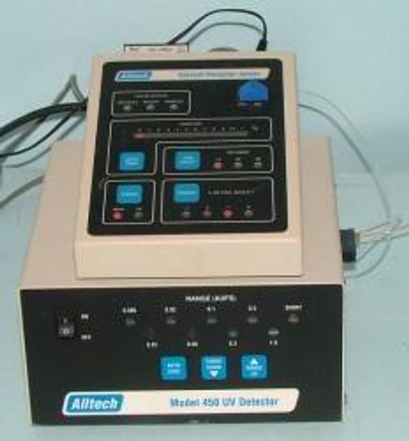 Used ALLTECH MODEL: 450 UV DETECTOR (RANGE AUFS)