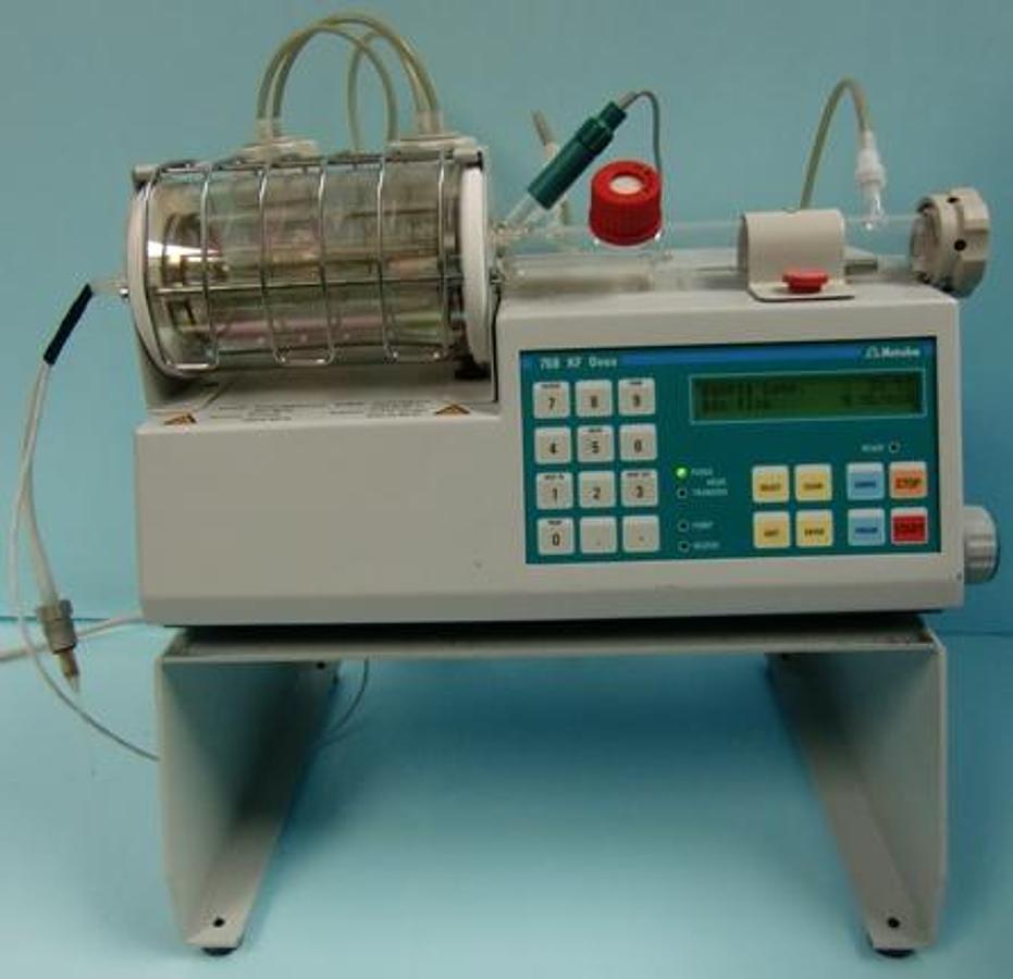 Used QTY. 1. METROHM 768 KF ION ANALYSIS OVEN TYPE: 1.768.0010