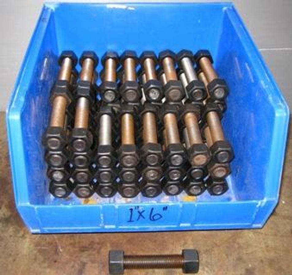 Used HIGHLAND THREADS INC. STUDS WITH NUTS