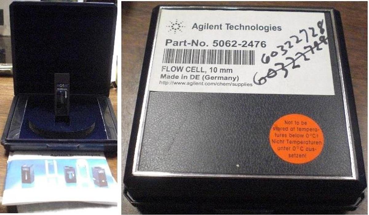 Used QTY. 1. AGILENT TECHNOLOGIES FLOW CELL 10 MM