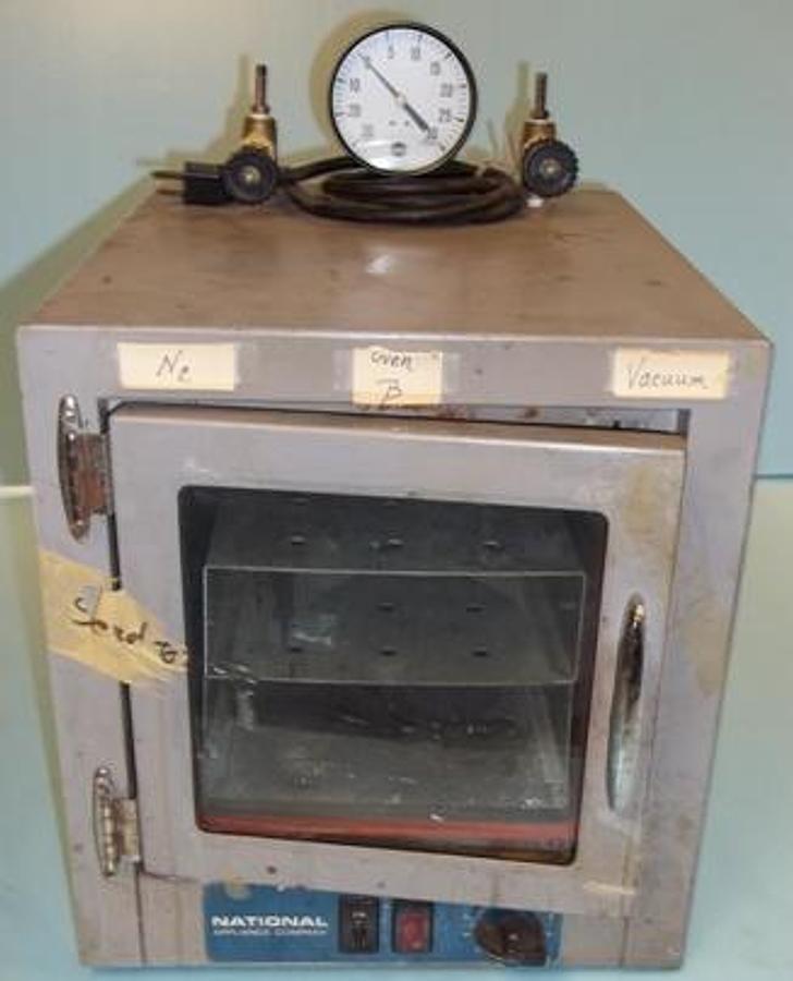 Used NATIONAL APPLIANCE CO. VACUUM OVEN MODEL: 5831
