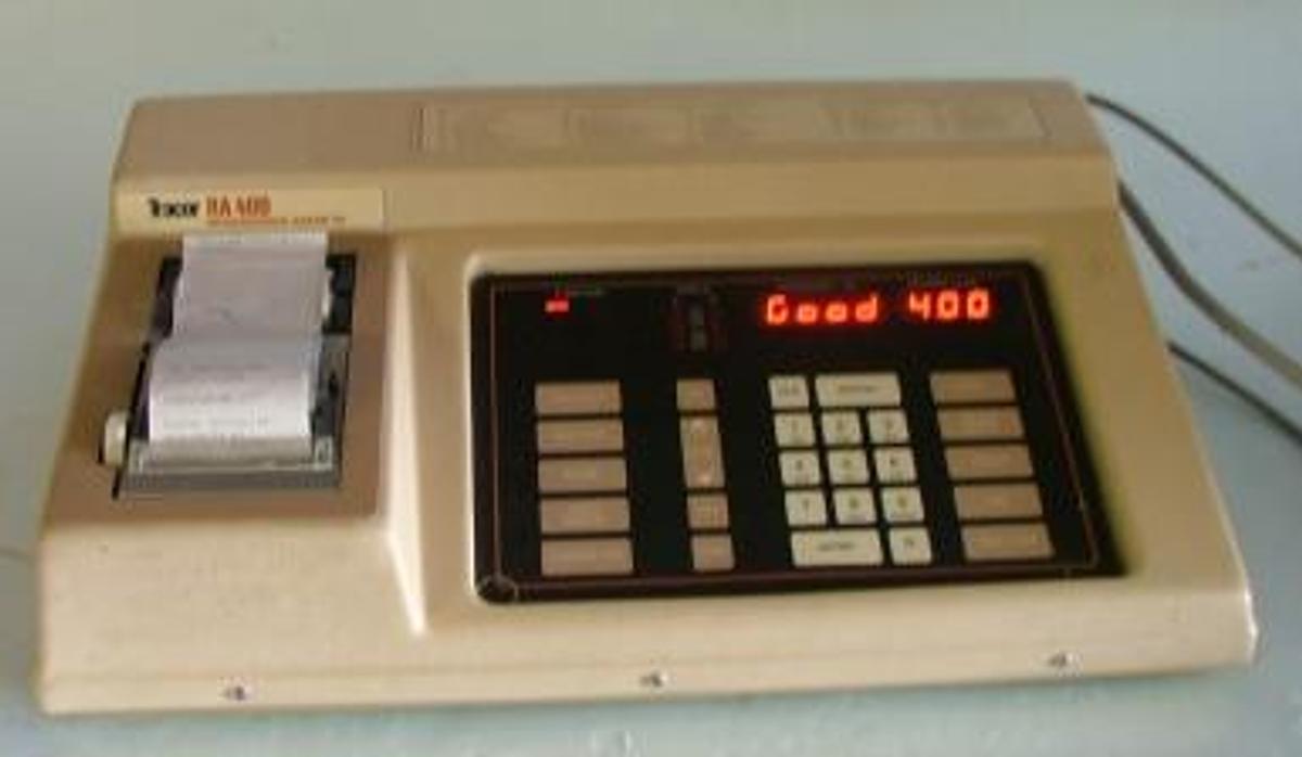 Used QTY. 1. TRACOR RA 400 MICROPROCESSOR AUDIOMETER