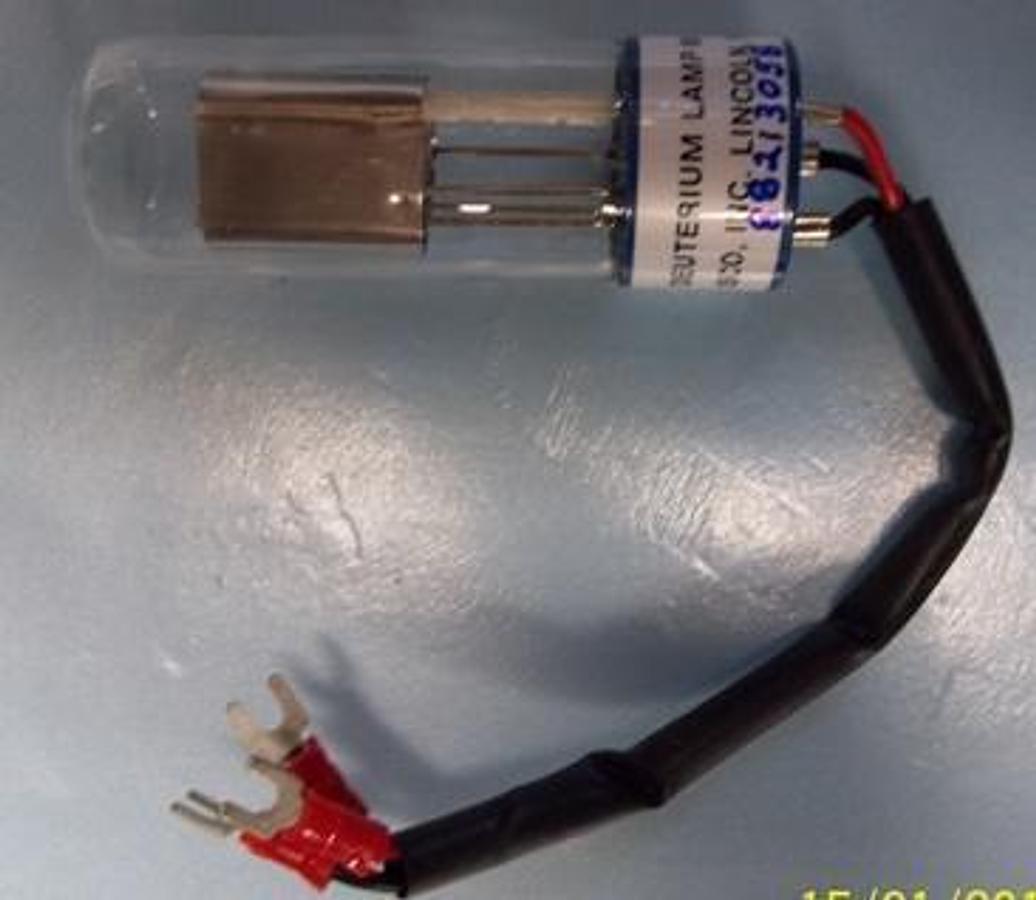 Used ISCO INC 60-1844-142 DEUTERIUM LAMP SERIAL: 88213058 BASE LIFE KELVIN'S BULB SHAPE SPECTROPHOTOMETERS FOR ISCO AND OTHERS. %).