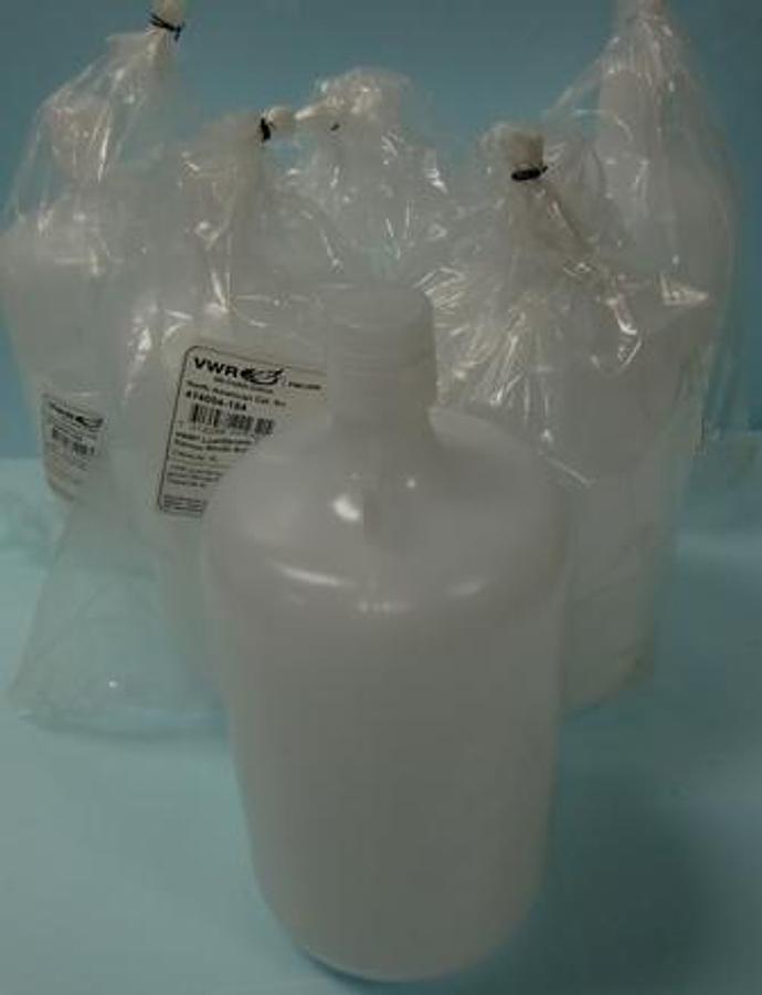 Used QTY. 6. VWR 414004-184 LARGE BOTTLES