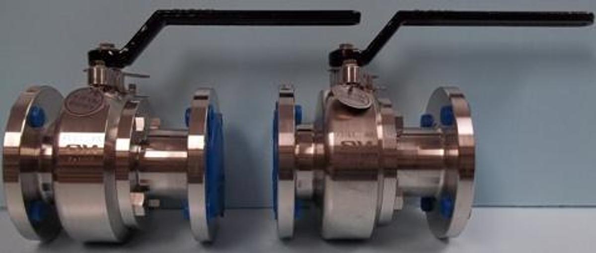 Used SWI VALVE CO. LTD 2" 150 LB. 2 PIECE