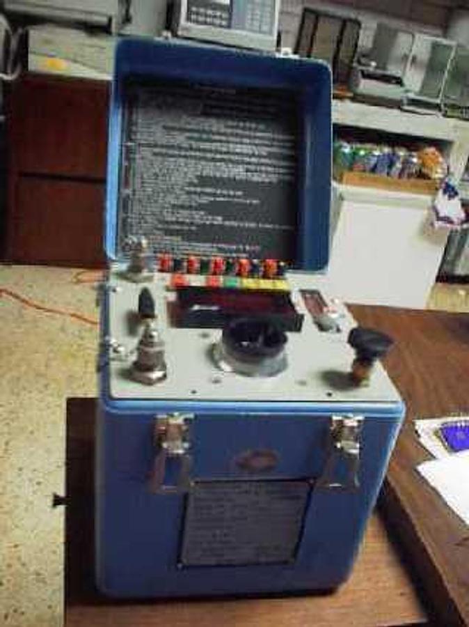 Used AIR DRY CORP. PORTABLE FROST POINT INDICATOR MODEL NO. 10310-5